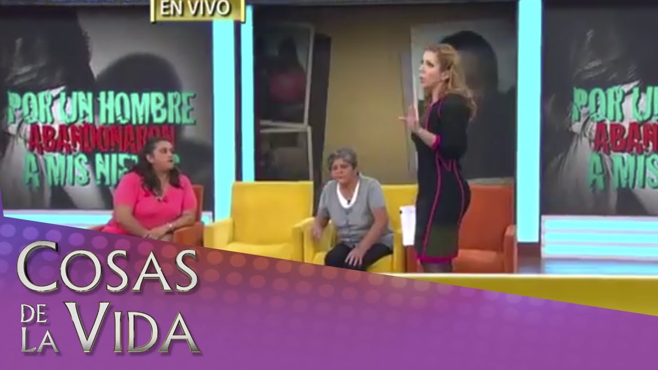 Por un hombre abandonaron a mis nietos