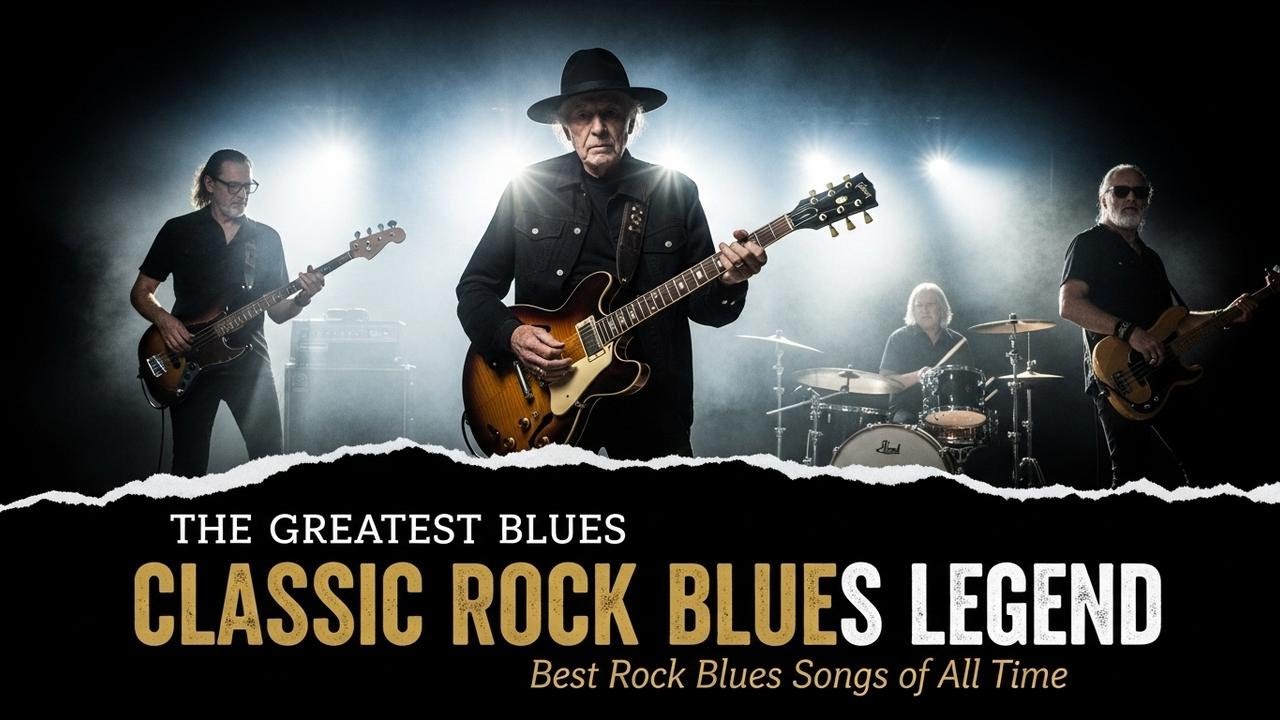 ZZ Top, BB King, Eric Clapton, Jimi Hendrix, Muddy Waters – Heavy Groove Blues Rock