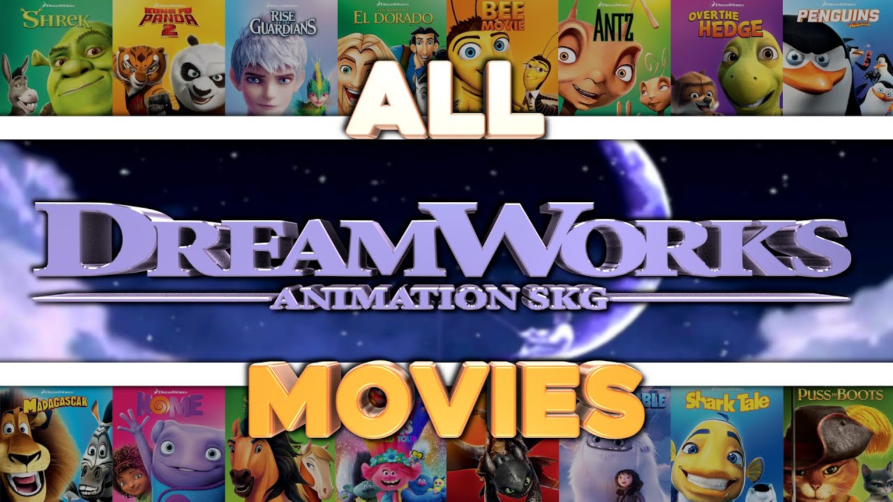 All DreamWorks Animation Movies (1998-2022)