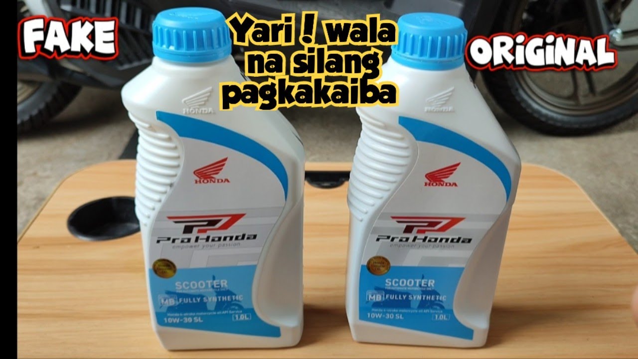 PRO HONDA SCOOTER FULLY SYNTHETIC ORIGINAL vs FAKE SEPT 2025 UPDATE 