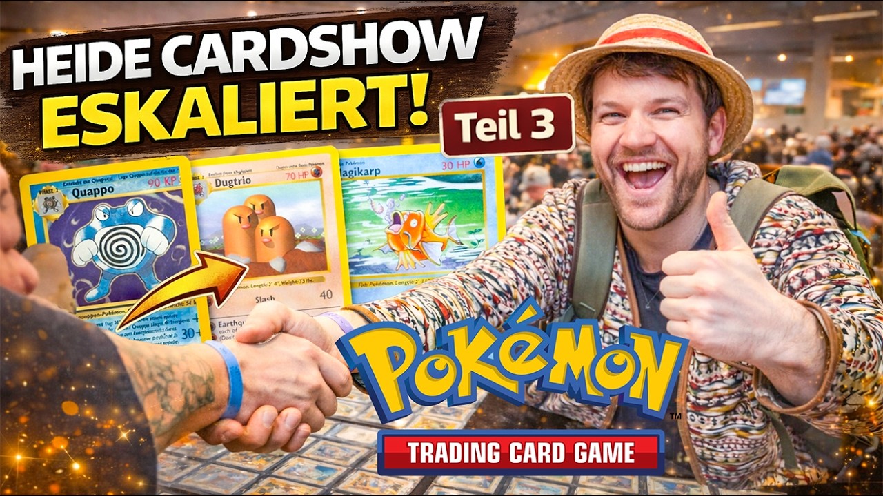 Pokemon Karten - Basis Set! Heide Cardshow Lüneburg! (Teil3) Folge 40