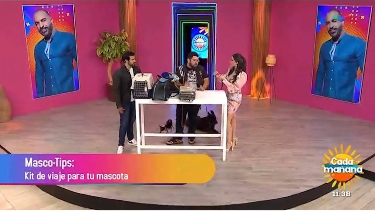 Kit de viaje para tu mascota. Patitas Club Canino en el Programa Cada Mañana ☀️📺