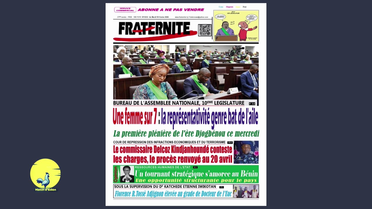 Analyse du 10 Février 2026 sur Matin d'Eden