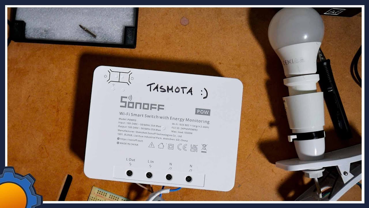 How to flash Tasmota on Sonoff POWR3