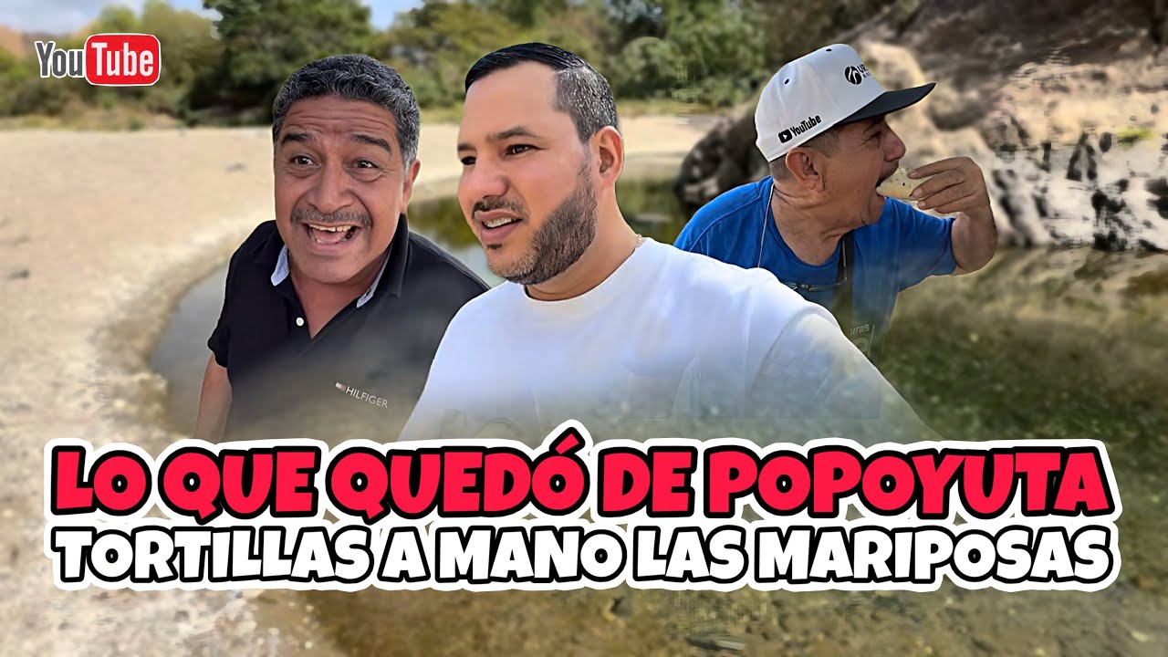 LO QUE QUEDÓ DEL RÍO DE POPOYUTA 😲😬 | Unos taquitos con queso lo máximo 