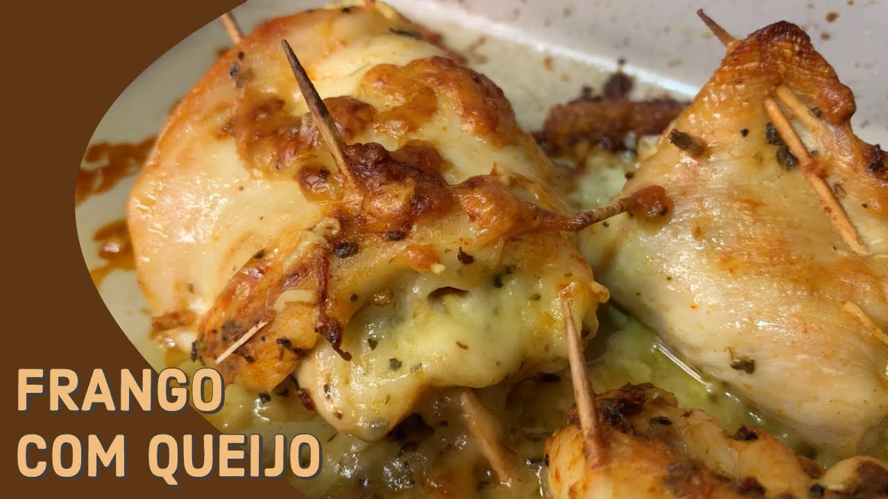 VOCÊ NÃO IMAGINA A DELÍCIA QUE FICA ESSE FRANGO COM QUEIJO