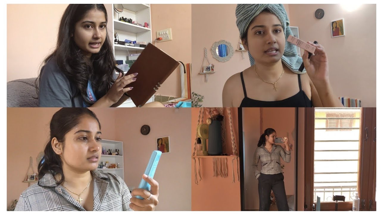 VLOG: Multiple Shoots just a day before i travel + Multiple GRWM's || Bangalore *Slow vlog*