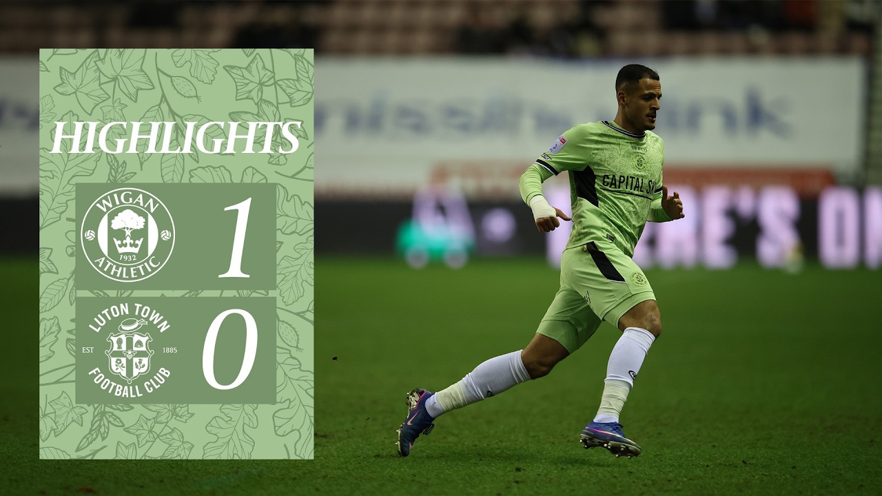Wigan 1-0 Luton | Highlights
