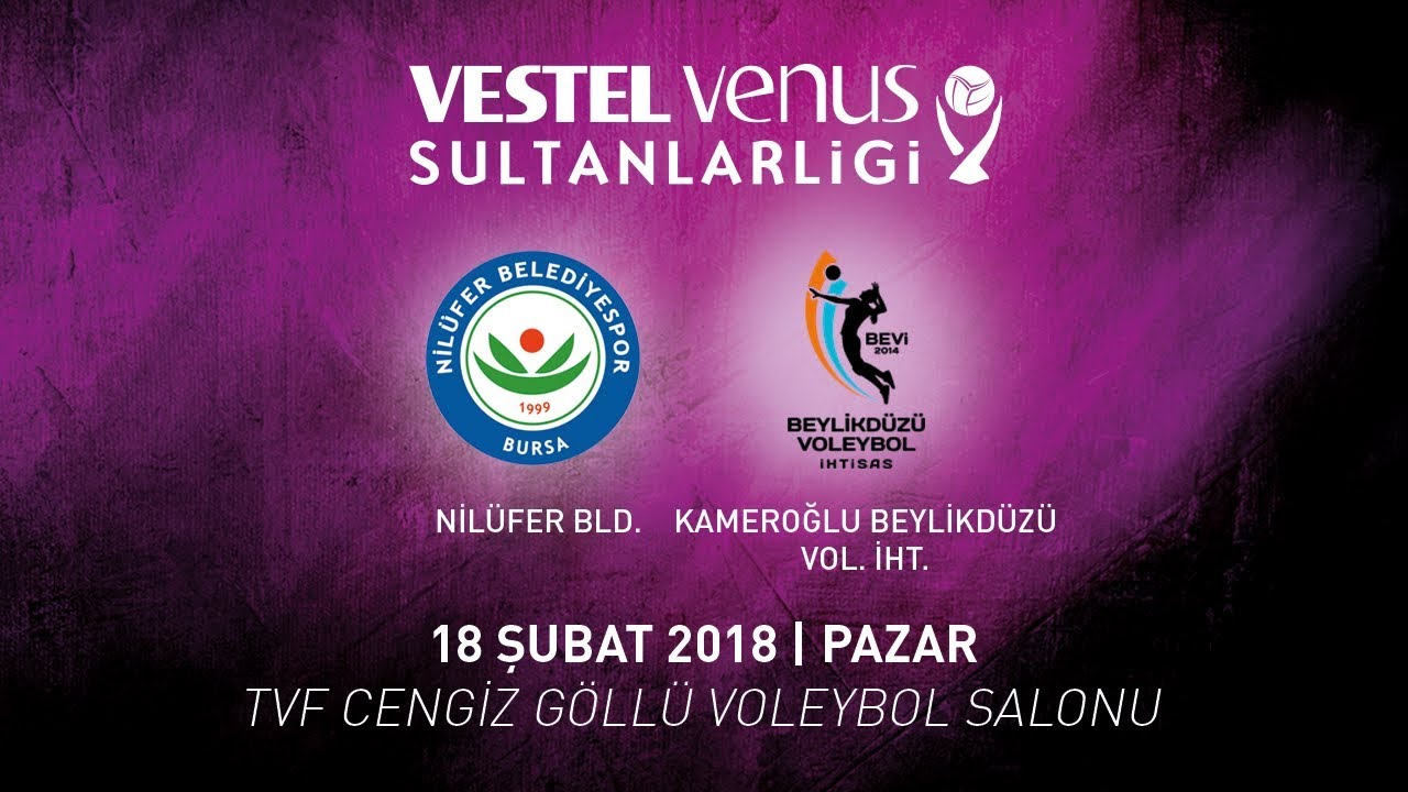 2017 - 2018 / VVSL 21. Hafta / Nilüfer BLD. 3 - 2 Kameroğlu Beylikdüzü Vol. İht.