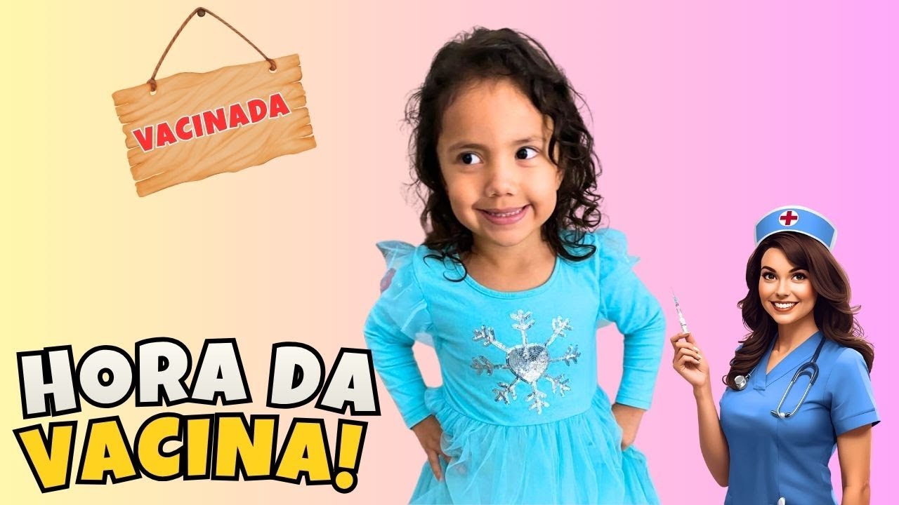 A MALU ENFRENTOU A TEMIDA VACINA! 😱