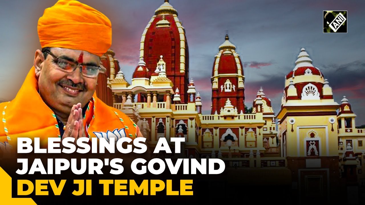 Rajasthan Chief Minister seeks blessings at Jaipur's Govind Dev Ji temple