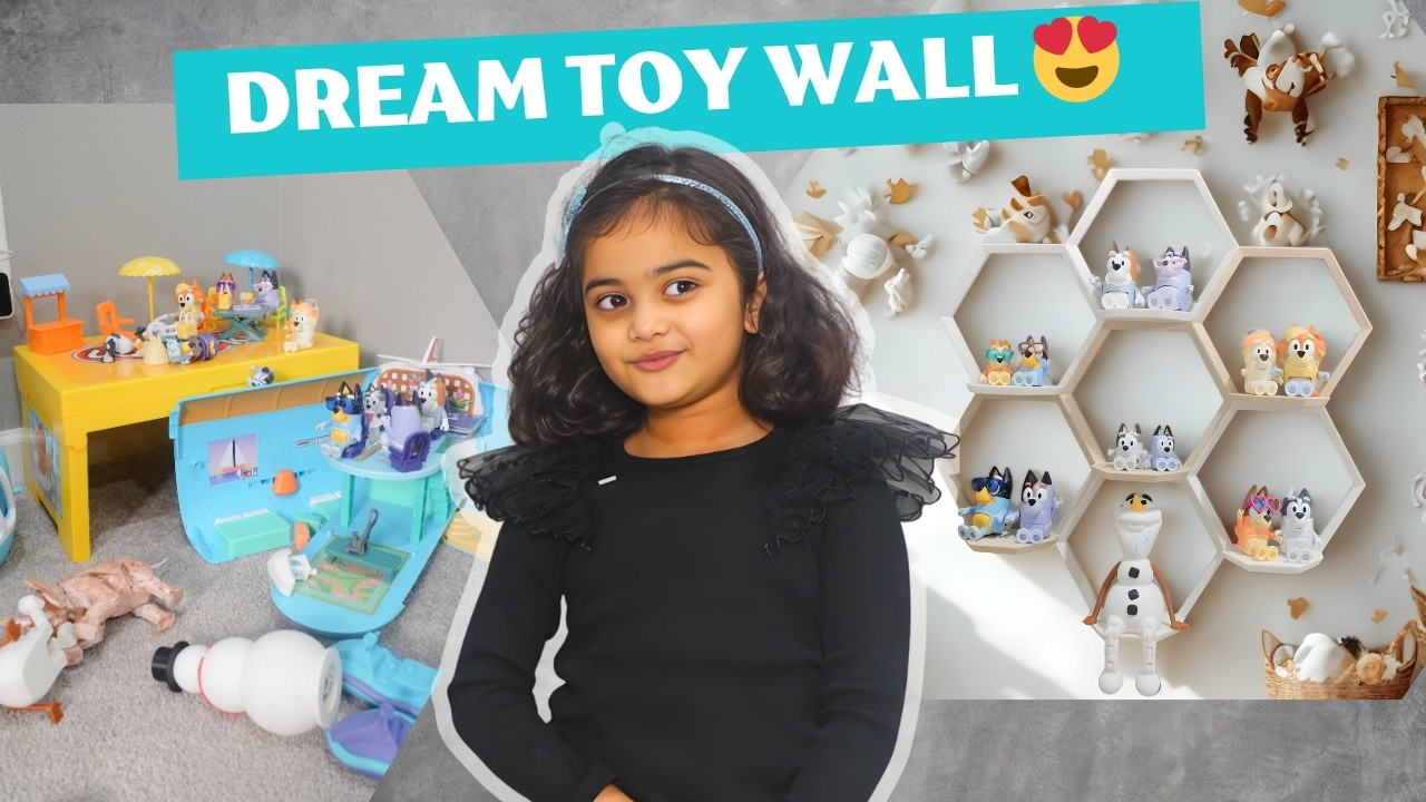 Myra’s Toy Wall Makeover! 3D Printing the Organizer for Toys
