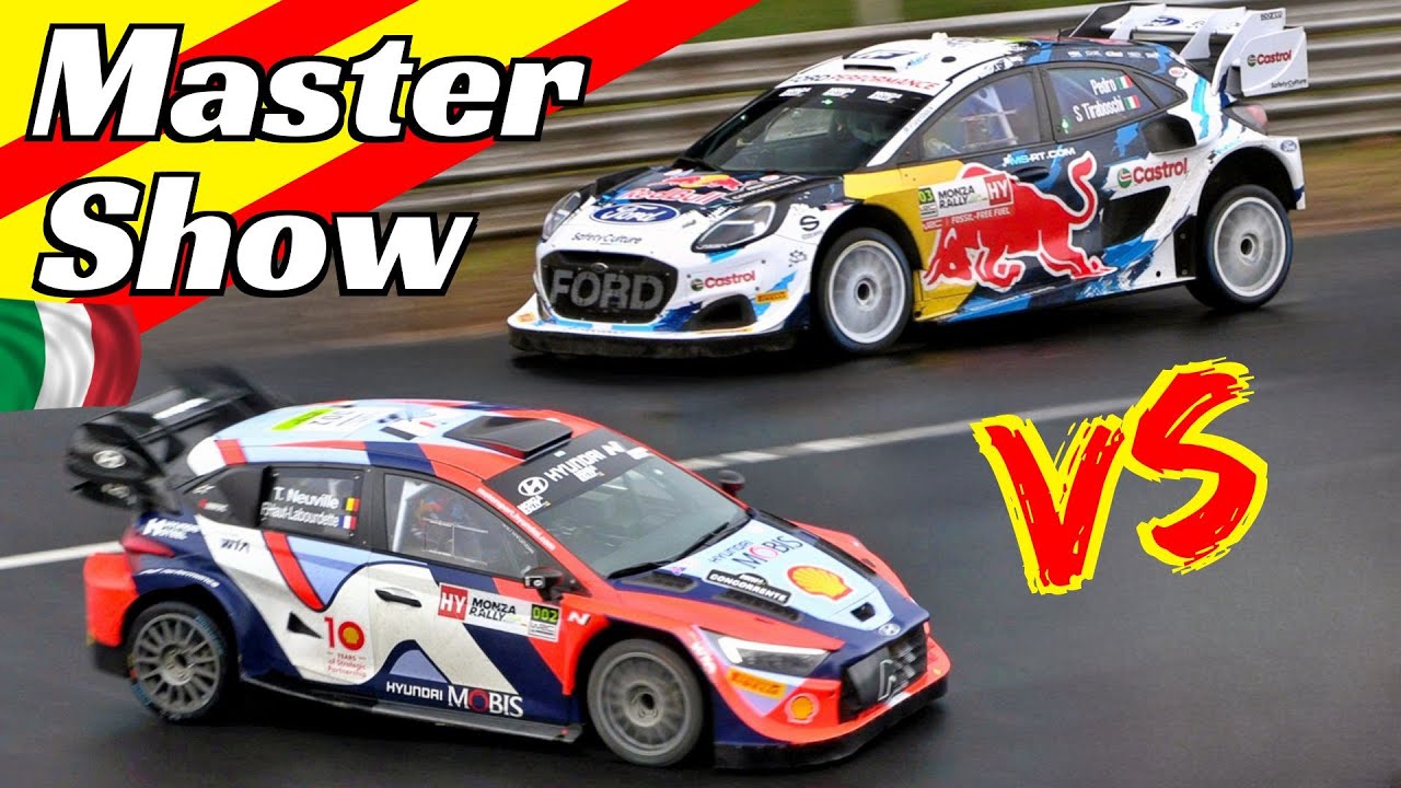 Rally1 Master Show + Finale - Monza Rally Show 2024 - Neuville, Ogier, Sordo, Fourmaux, Pajari, etc