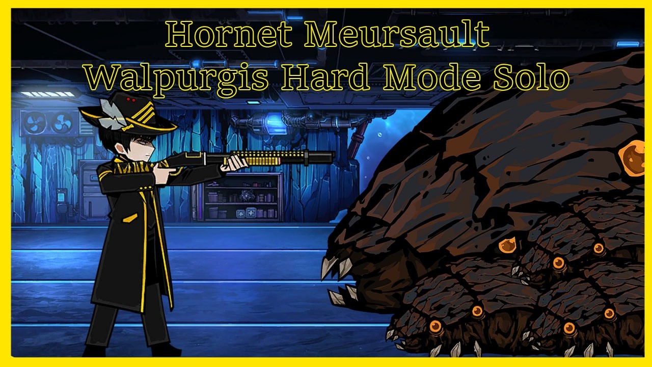 The Ordeal of Amber Dusk Hard Mode, Hornet Meursault Solo - (Limbus Company)