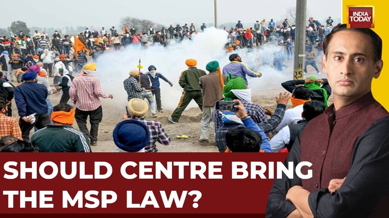 Rahul Kanwal LIVE: Farmers Protest Escalates | Should Centre Bring The MSP Law? | India Today LIVE