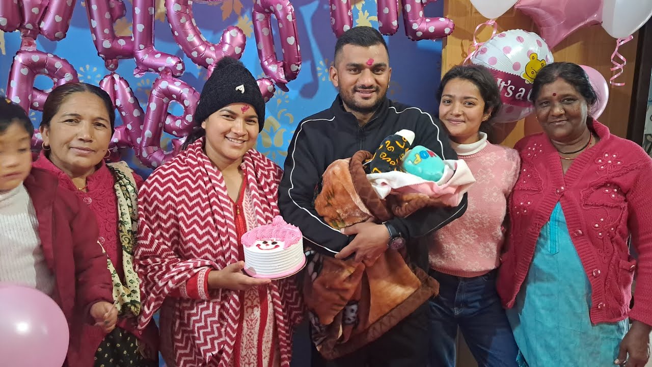 घर मे.आया नया मेहमान😍😘😘  घरवालो ने किया स्वागत🥰