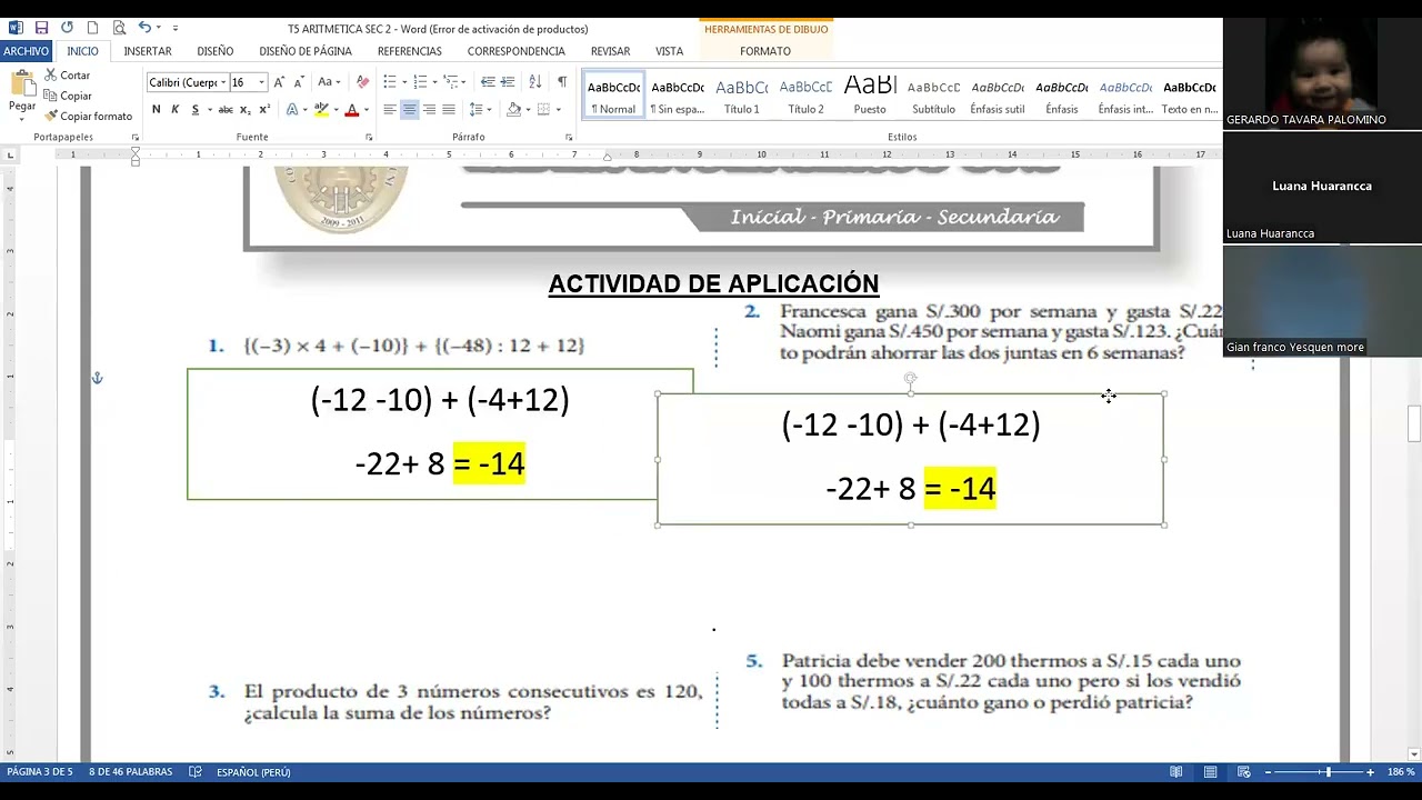 ARITMETICA SEC 2 02.02.26 VACACIONAL