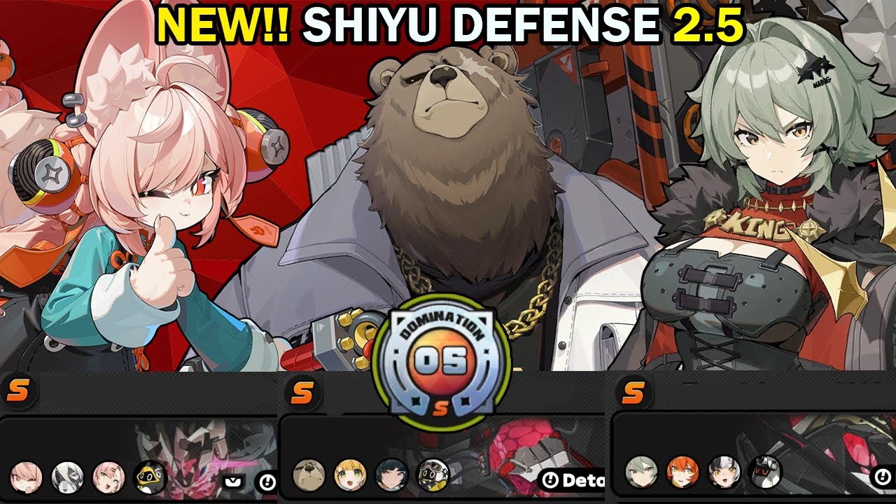 NEW Shiyu Defense BUT... Defense is META!(?) | Node 5 S Clear | Zenless Zone Zero ZZZ 2.5【ゼンゼロ】