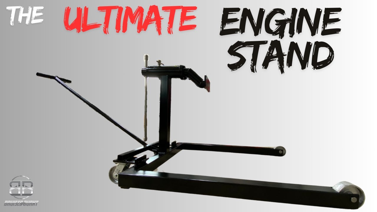 Building the last engine stand we'll ever need!