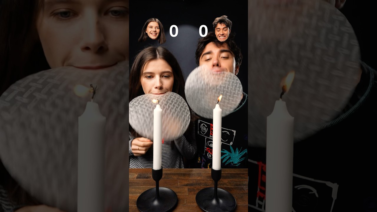 Челлендж по задуванию свечей. Часть 1