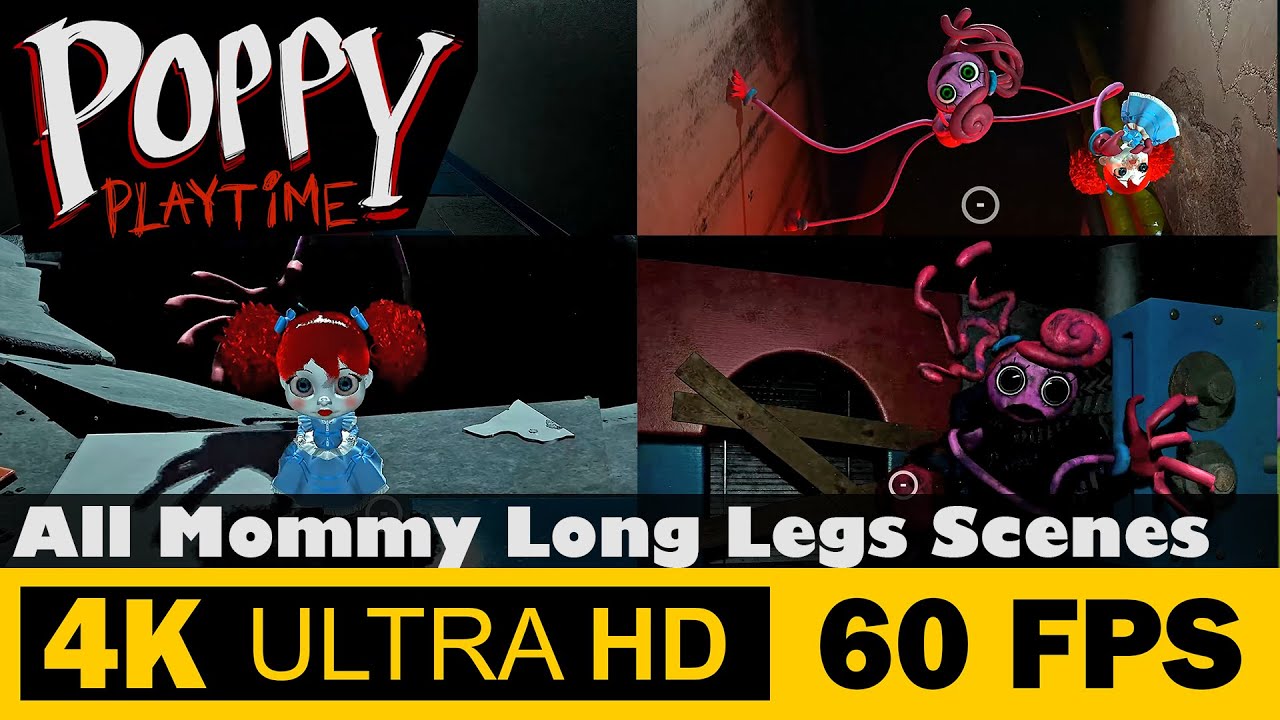 Minden Mommy Long Legs Jelenet | Poppy Playtime - Chapter 2 | V&eacute;gigj&aacute;tsz&aacute;s, Komment&aacute;r n&eacute;lk&uuml;l
