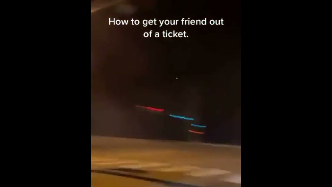 Doing donuts in front of cop gone right!
