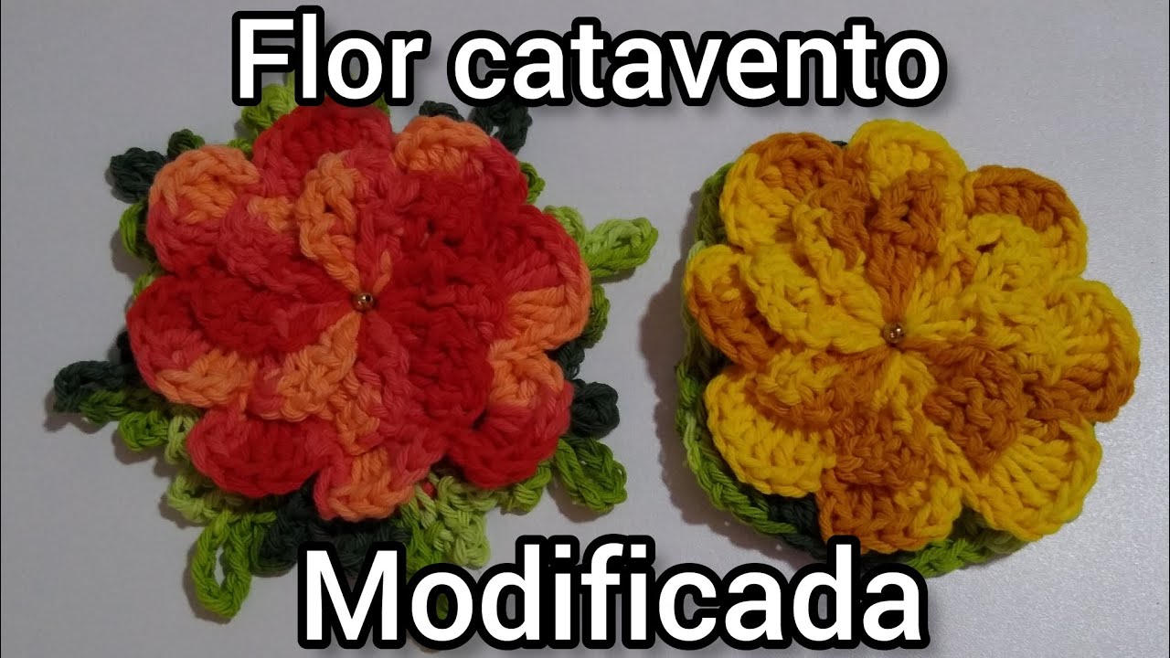 Flor catavento Modificada / PASSO A PASSO