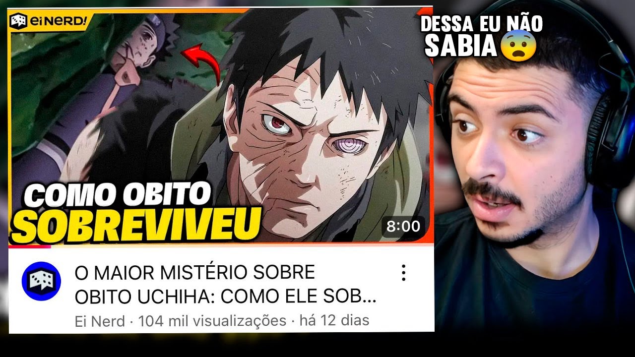 KAMUZ REAGE: O MAIOR MISTÉRIO SOBRE OBITO: COMO ELE SOBREVIVEU AO DESMORONAMENTO? - Ei Nerd