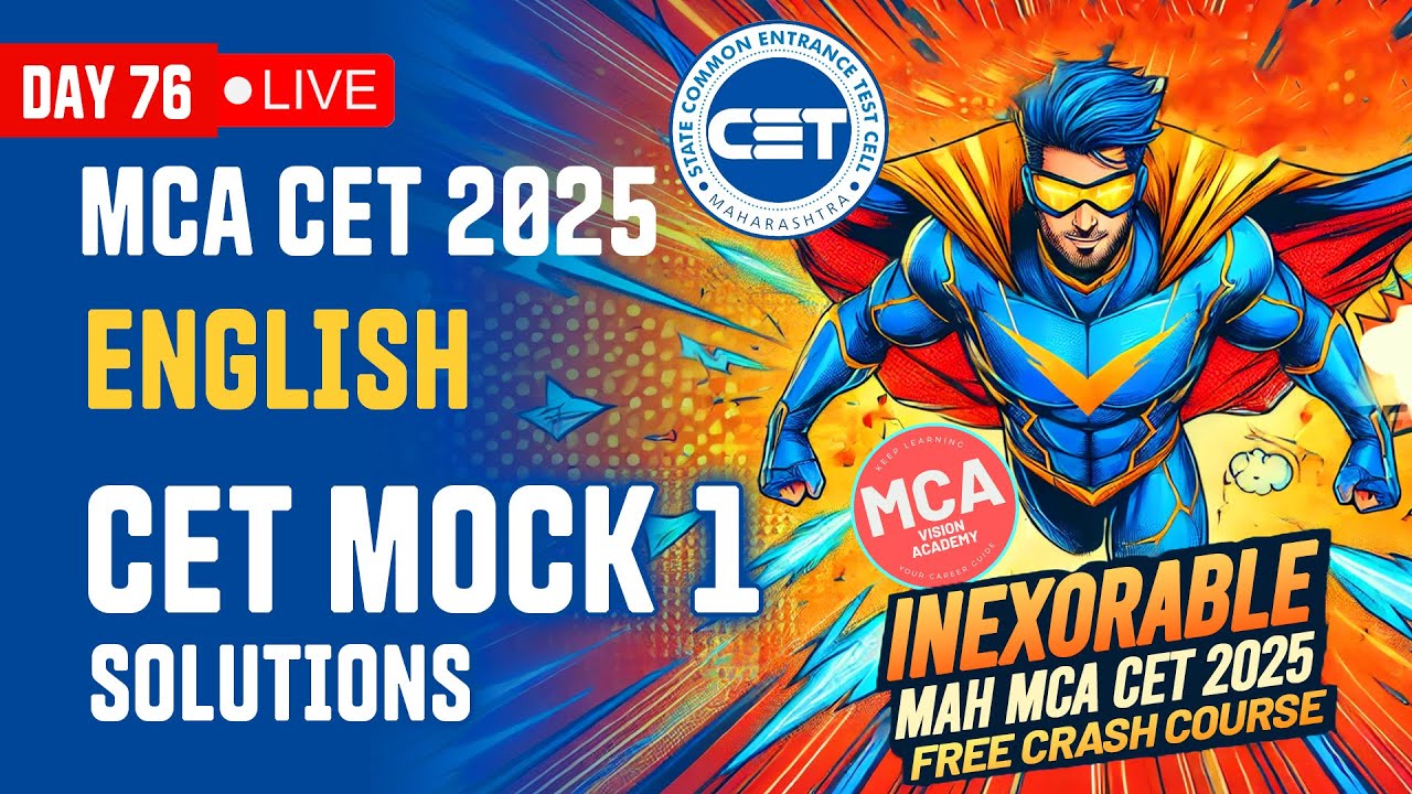 English Mock 1 Solutions | DAY 76 🚀 INEXORABLE Free Crash Course 🔥