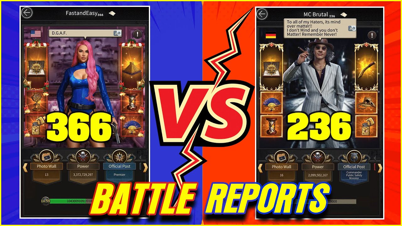 Boss 6.2k Bulker 😳 236 Vs 366 Interstate Battle Reports