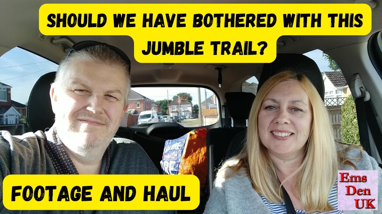Was This Jumble Trail Worth Going To And What Did We Pick Up? Footage and Haul - UK eBay Resellers