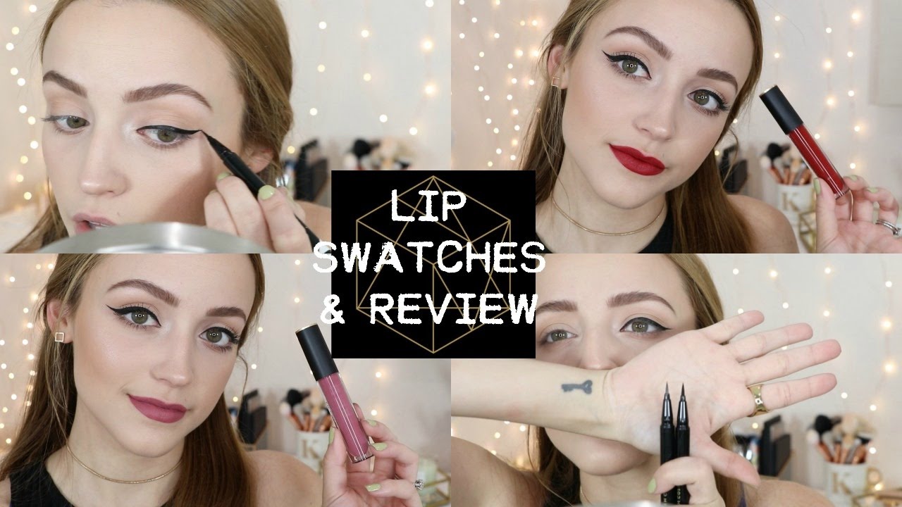 EM COSMETICS | First Impressions/ Review/ Lip Swatches/ Demo