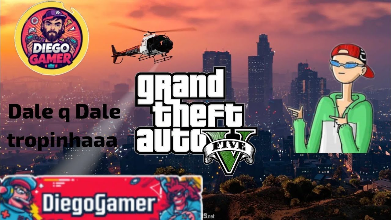 GTA 5 online com os amigos !!!!!!!!