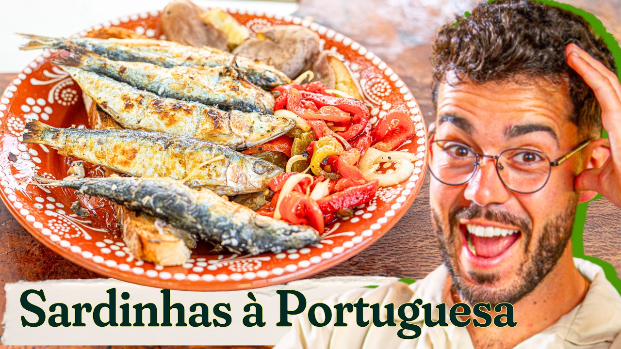 Isto Sim é Sardinhada: Sardinhas Assadas e Salada de Pimentos!