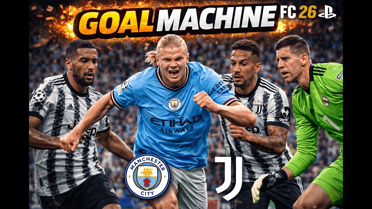 Haaland Breaks Italian Defense 🔥 | FC 26 PS5 Man City vs Juventus