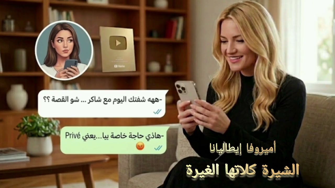 Amirova Italiana| الشيرة كلاتها الغيرة (Album 6/7 feat Chaker Al Hamel همسة  من صوتك ترد الروح)