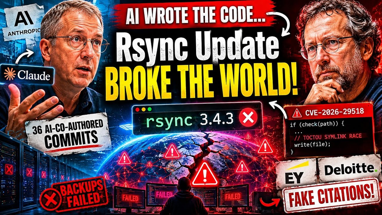 ИИ-катастрофа, которая сломала Rsync и шокировала мир Linux