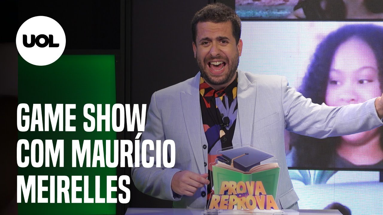 Maur&iacute;cio Meirelles apresenta novo game show do UOL: o Prova ou Reprova!