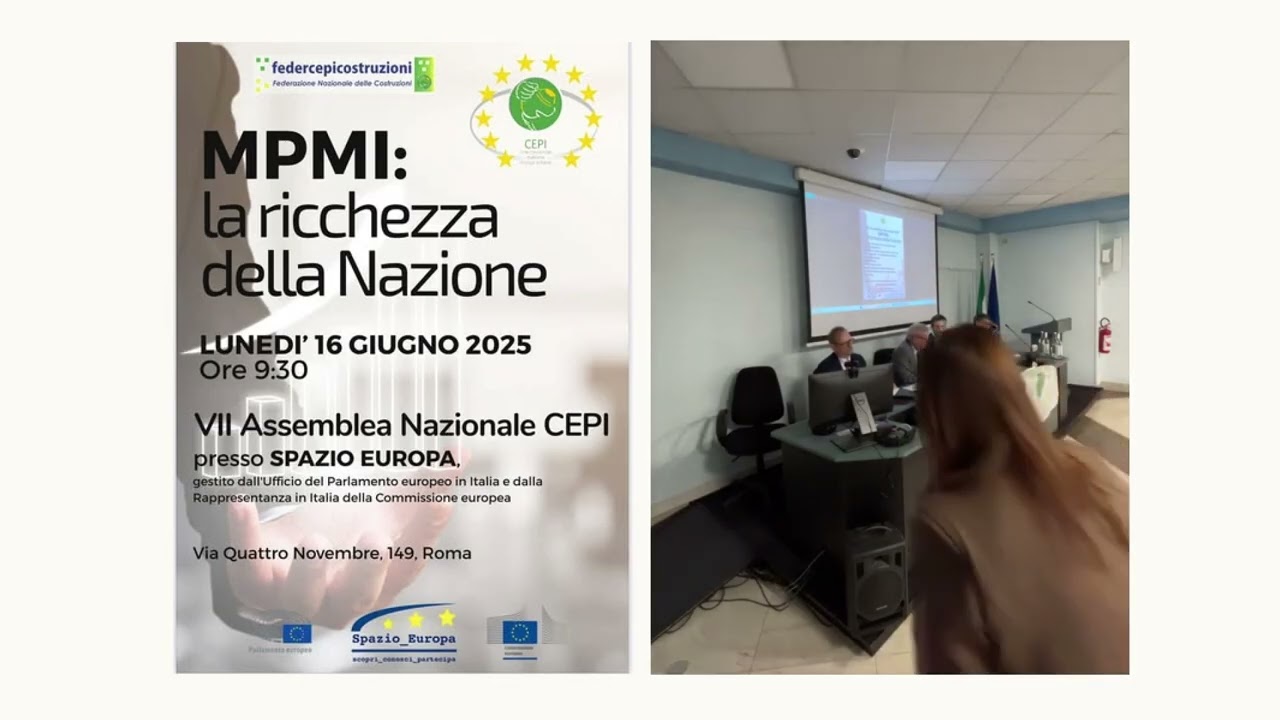 VII Assemblea nazionale CEPI: intervento del presidente Rolando Marciano