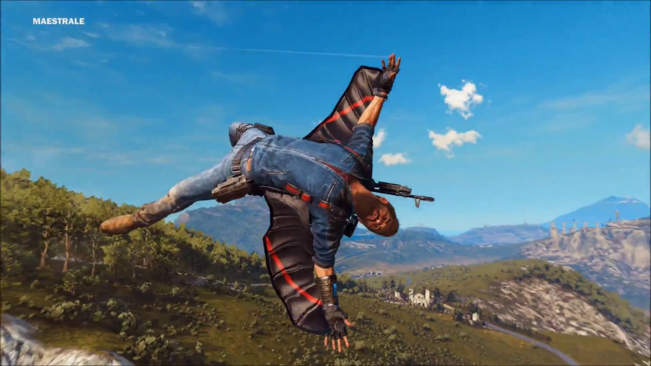 Just Cause 3 Wingsuit Free Roam - Libeccio