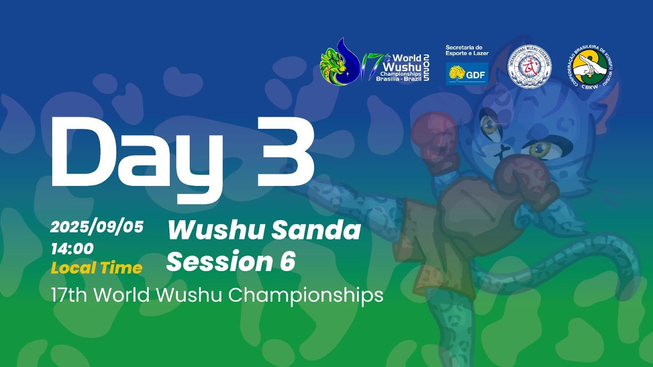 17th World Wushu Championships - Sanda-Day3- Session 6 Semifinals&Single Round Robin&Quarterfinals