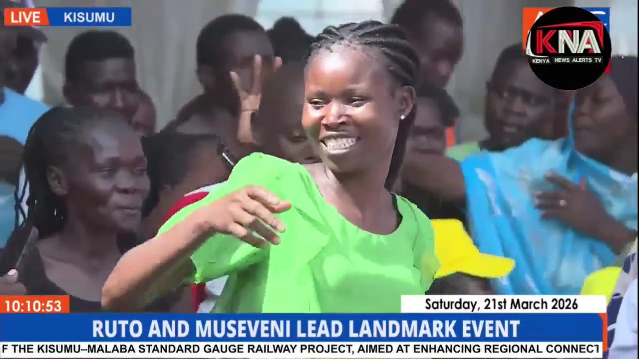 HAPPENING NOW: Historic Grand Launch of Kisumu&ndash;Malaba SGR as Oburu Hosts Ruto & Museveni