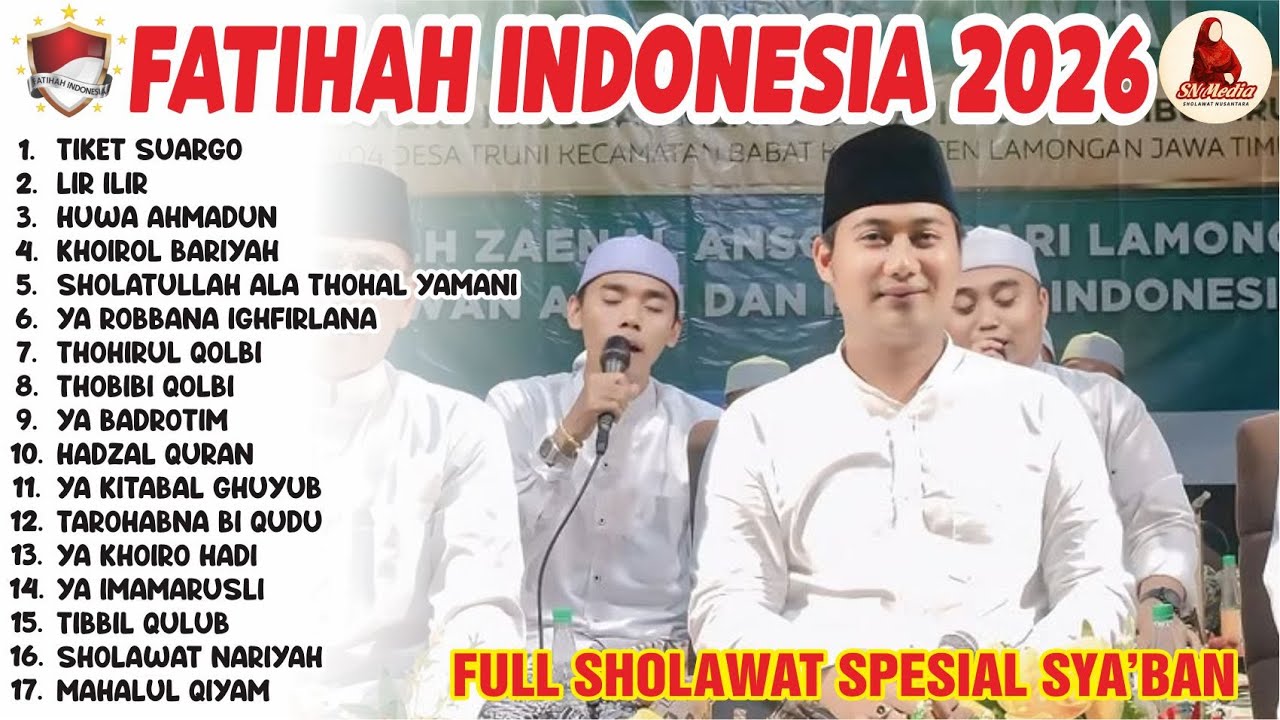 1,5 JAM FULL SHOLAWAT USTAD RIDWAN ASYFI FT HADROH FATIHAH INDONESIA TERBARU 2026