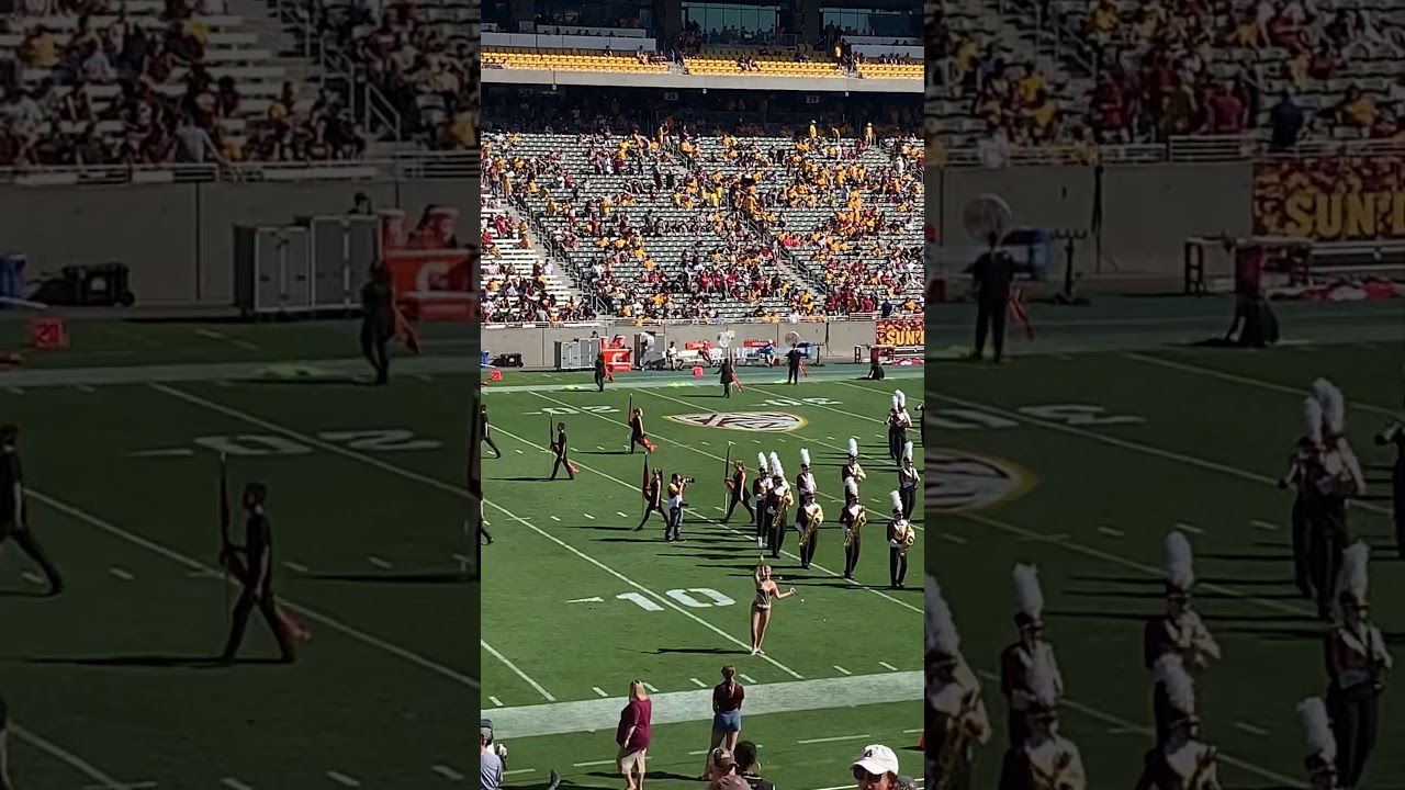 Kylie Cates ASU Feature Twirler