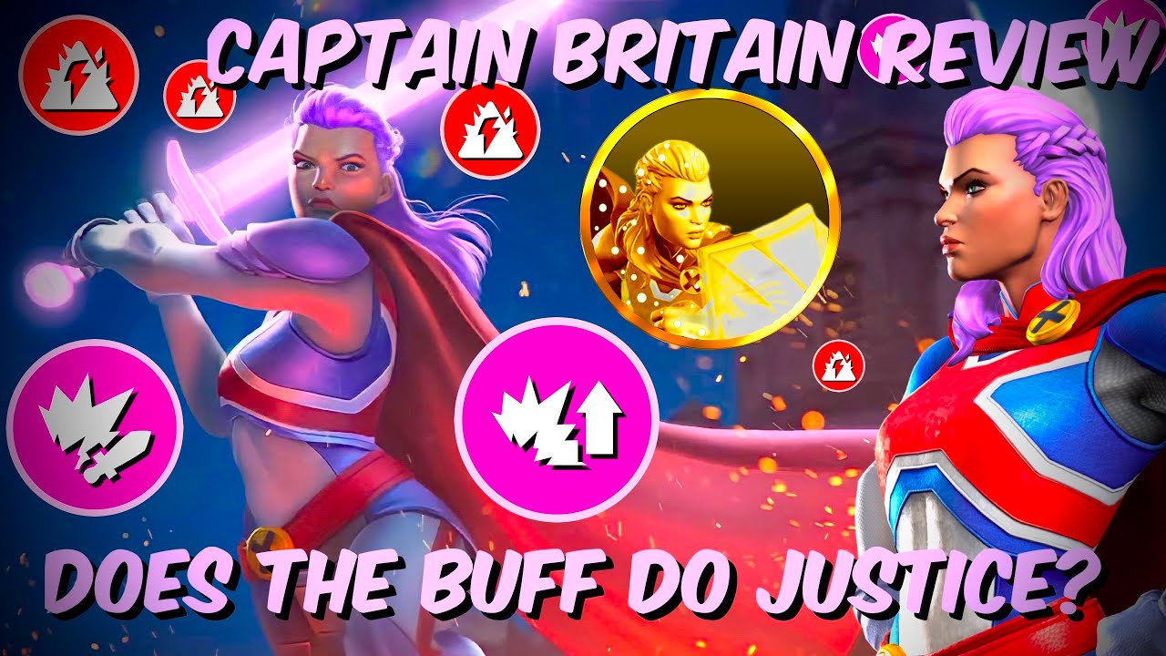 Most Dedicated Captain Britain Player Reviews Captain Britain Buff!