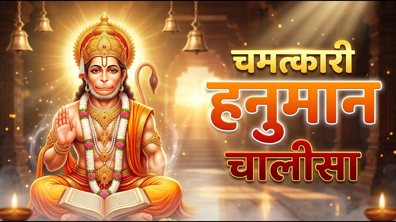 श्री हनुमान चालीसा 🙏 | Shree Hanuman Chalisa | Jai Hanuman Gyan Gun Sagar | Hanuman Bhajan