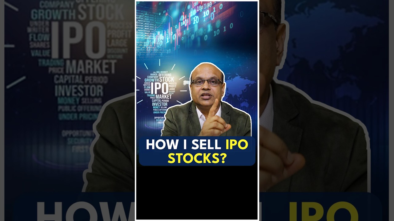How I Sell IPO Stocks? #ipo