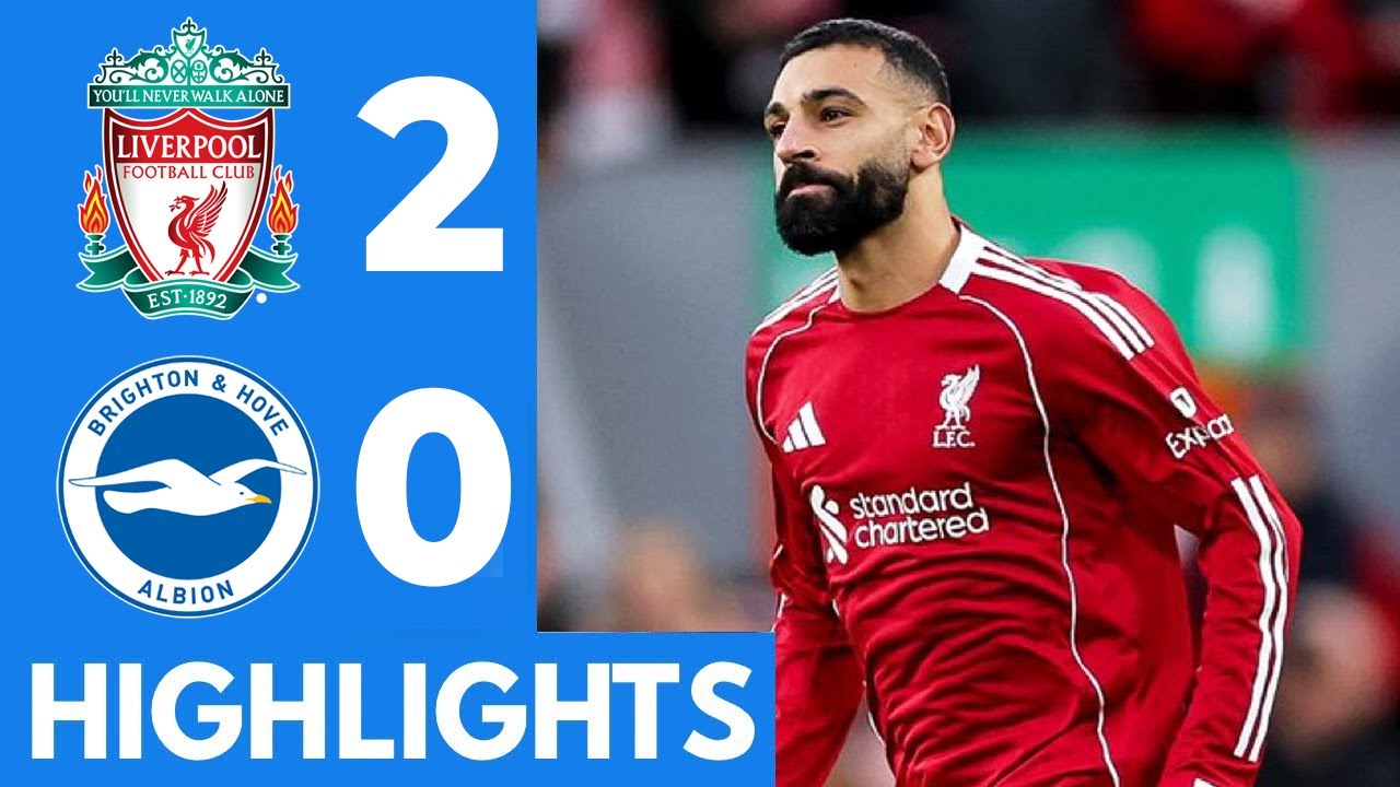Liverpool vs Brighton (2-0) Highlights | Mo Salah ASSIST, Ekitike 2 GOALS | Premier League 2025/26