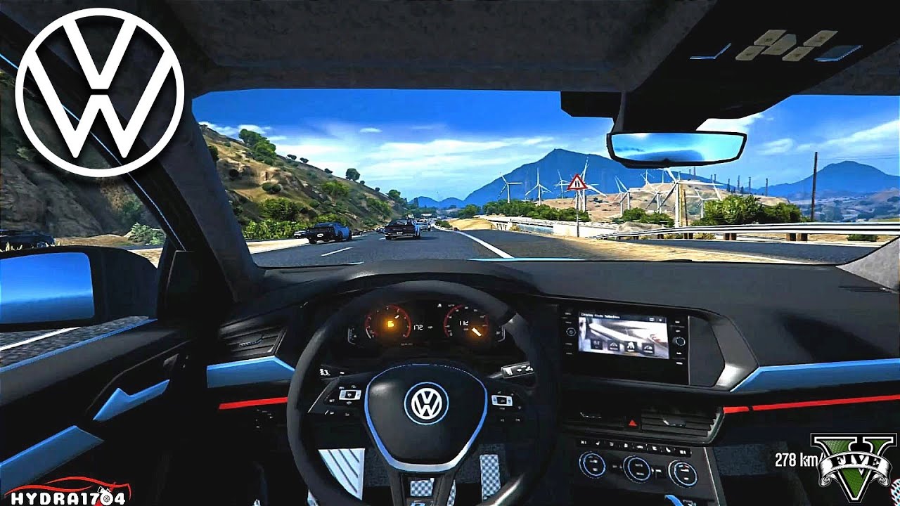 🔥 POV 2021 Volkswagen Jetta GLI GTA V (Graphics MOD)