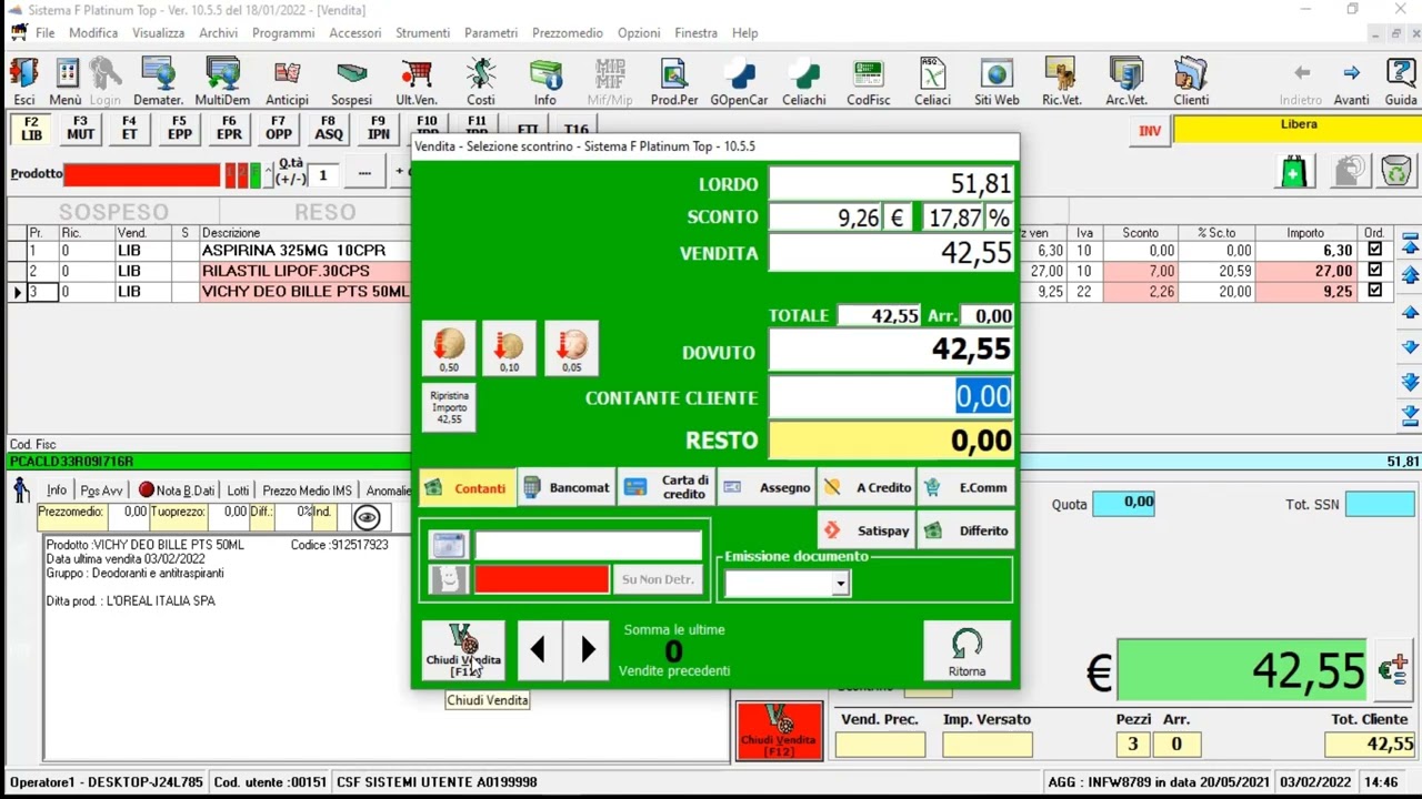 WEBINAR - SistemaF Platinum Gestione Reso Telematico e Buoni Di Pagamento